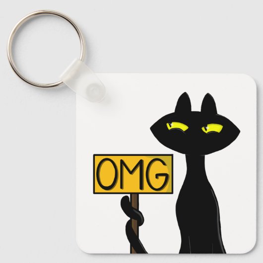 Slechte Boogie -De Kat- grappige Sleutelhangers (Voorkant)