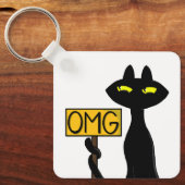 Slechte Boogie -De Kat- grappige Sleutelhangers (Voorkant)