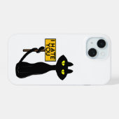 Slechte Boogie -De Kat- "IKHAATJE" grappige telefo iPhone 15 Case (Achterkant horizontaal)