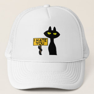 Slechte Boogie -De Kat- "IKHAATJE" grappige Tracke Trucker Pet