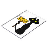 Slechte Boogie -De Kat- "Jij?!!" grappige Notitieb Notitieboek (Linkerzijde)