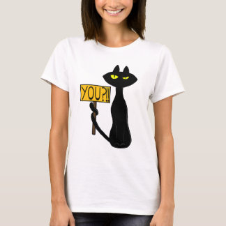 Slechte Boogie -De Kat- "Jij?!!" grappige T-shirts