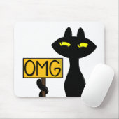 Slechte Boogie -De Kat- "OMG" grappige muismatten (Met muis)