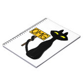 Slechte Boogie -De Kat- "OMG" grappige Notitieboek (Linkerzijde)