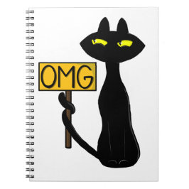 Slechte Boogie -De Kat- "OMG" grappige Notitieboek