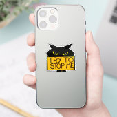 Slechte Boogie -De Kat- "Probeer Het" grappige Sti Sticker (Telefoon)