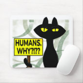 Slechte Boogie Grappige Mensen. Waarom ? Muismat (Met muis)