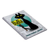 Slechte Boogie Grappige Notitieboek - BlaBla (Rechterzijde)