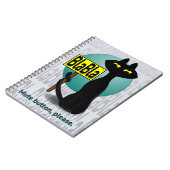 Slechte Boogie Grappige Notitieboek - BlaBla (Linkerzijde)
