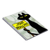 Slechte Boogie Grappige Notitieboek - Jij? Echt wa (Rechterzijde)