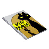 Slechte Boogie Grappige Notitieboek - Niet Mijn Pr (Rechterzijde)