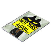 Slechte Boogie Grappige Notitieboek - Niet weer... (Linkerzijde)