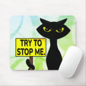 Slechte Boogie Grappige Probeer Me Te Stoppen. Mui Muismat (Met muis)