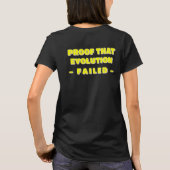 Slechte Boogie Grappige T-shirt - Mensen. Waarom? (Achterkant)