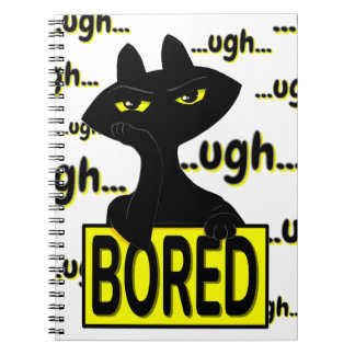Slechte Boogie Sarcastische Zwarte Kat Grappige No Notitieboek