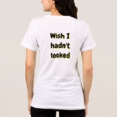 Slechte Booglie Grappig Gatver...Jij? Tri-Blend Shirt (Achterkant)