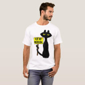 Slechte Booglie Grappig Niet Mijn Probleem T-shirt (Voorkant volledig)