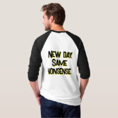 Slechte Booglie Grappig Niet Weer Die T-Shirt (Achterkant volledig)
