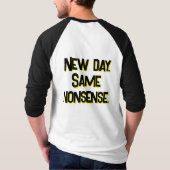 Slechte Booglie Grappig Niet Weer Die T-Shirt (Achterkant)