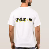 Slechte Booglie Grappige Doe Ik Ertoe? T-Shirt (Achterkant)