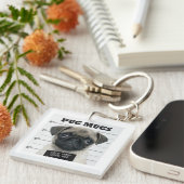 slechte buik sleutelhanger (Voorkant Rechts)