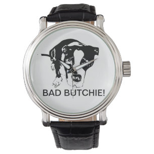 Slechte Butchie-hondenhorloge Horloge
