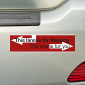 slechte chauffeurs bumpersticker (Op auto)