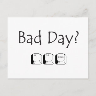 Slechte Dag? Briefkaart