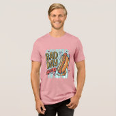 Slechte Dag Hot Dog Retro Vector T-shirt Ontwerp_1 (Voorkant volledig)