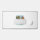 Slechte Dag Hot Dog Retro Vector T-shirt Ontwerp_1 Bureaumat (Keyboard & Muis)