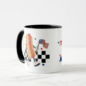 Slechte dag om een hotdog-Mok te zijn Mok (Voorkant links)