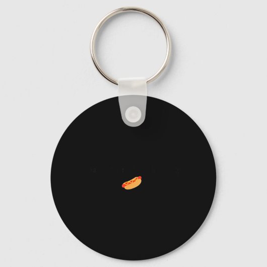 Slechte dag om een hotdog te zijn 4 juli sleutelhanger (Voorkant)