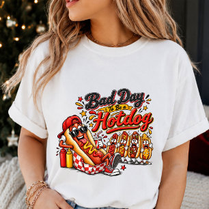 Slechte Dag om een Hotdog te zijn Funny T-SHIRT