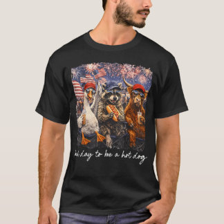 Slechte Dag Om Een Hotdog Te Zijn Grappig Dier 250 T-shirt