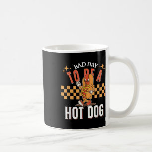 Slechte dag om een hotdog te zijn, grappige voedse koffiemok