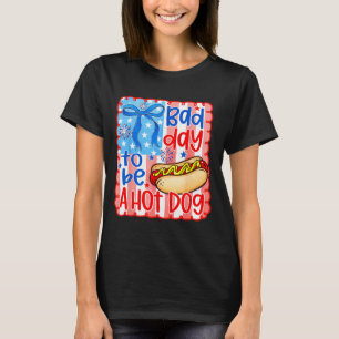 Slechte dag om een hotdog te zijn - hotdogliefhebb t-shirt
