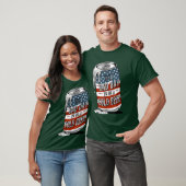Slechte Dag om een Koud Bier Grappige 4de Juli Dri T-shirt (Unisex)