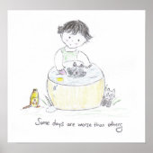 Slechte dag poster (Voorkant)