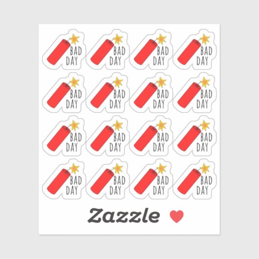 Slechte Dag Stemming Tracker Dynamite Bujo Planner Sticker (Vel)