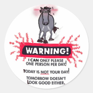 Slechte dag Sticker
