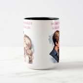 Slechte dag tweekleurige koffiemok (Center)