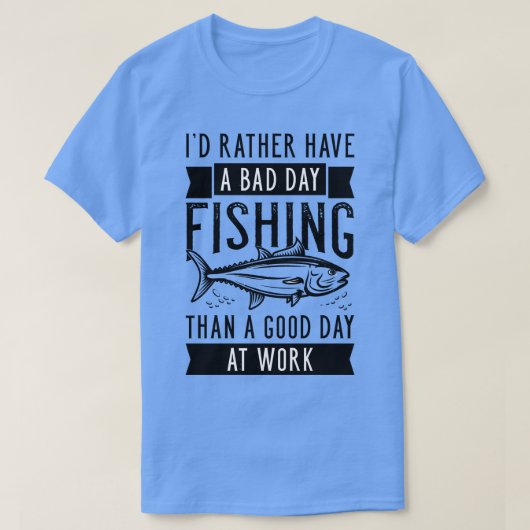 Slechte dag Vist 2 T-shirt (Design voorkant)