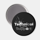 Slechte dag voor technische ondersteuning magneet (Voorkant / Achterkant)