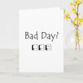 Slechte dag? Wenskaart Kaart (Gele Bloem)