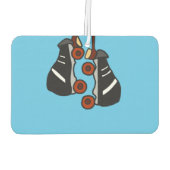 Slechte Dagen Roller Schaatsen Lichtblauw Hart Gev Luchtverfrisser (Achterkant)