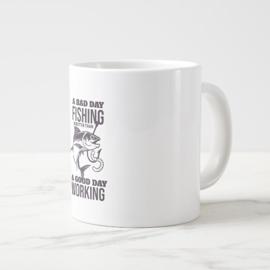 Slechte dagvisserij grote koffiekop (Voorkant rechts)