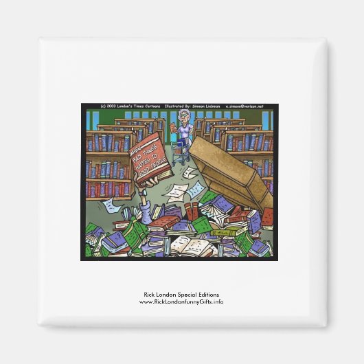 Slechte dingen gebeuren 2 goede mensen Funny Magne Magneet (Voorkant)