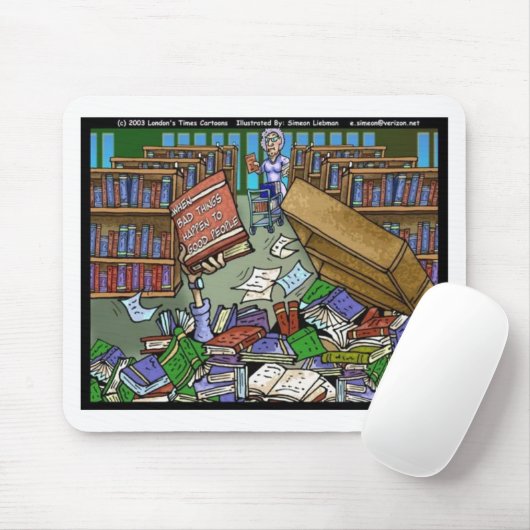 Slechte dingen gebeuren 2 Goede mensen met geschen Muismat (Met muis)