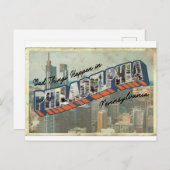 Slechte dingen gebeuren in het Briefkaart Philade (Voorkant / Achterkant)