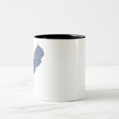 Slechte dingen gebeuren in Philadelphia: Kaart fad Tweekleurige Koffiemok (Center)